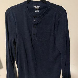 Blue American Eagle Long Sleeve